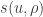s(u,\rho)