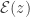 \mathcal{E}(z)