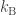 k_{\text{B}}
