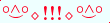 \scriptstyle\rule[2.25ex]{0.01pt}{0.01pt}\,\boldsymbol{\overset{\scriptstyle\circ\wedge\circ}{\smile}\,\diamond\,{\displaystyle\text{\bfseries!!!}}\,\diamond\,\overset{\scriptstyle\circ\wedge\circ}{\smile}}\ \rule[-0.25ex]{0.01pt}{0.01pt}