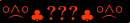 \scriptstyle\rule[2.25ex]{0.01pt}{0.01pt}\,\boldsymbol{\overset{\scriptstyle\circ\wedge\circ}{\frown}\,\clubsuit\,{\displaystyle\text{\bfseries???}}\,\clubsuit\,\overset{\scriptstyle\circ\wedge\circ}{\frown}}\ \rule[-0.25ex]{0.01pt}{0.01pt}
