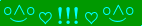 \scriptstyle\rule[2.25ex]{0.01pt}{0.01pt}\,\boldsymbol{\overset{\scriptstyle\circ\wedge\circ}{\smile}\,\heartsuit\,{\displaystyle\text{\bfseries!!!}}\,\heartsuit\,\overset{\scriptstyle\circ\wedge\circ}{\smile}}\ \rule[-0.25ex]{0.01pt}{0.01pt}