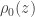 \rho_0(z)