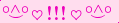 \scriptstyle\rule[2.25ex]{0.01pt}{0.01pt}\,\boldsymbol{\overset{\scriptstyle\circ\wedge\circ}{\smile}\,\heartsuit\,{\displaystyle\text{\bfseries!!!}}\,\heartsuit\,\overset{\scriptstyle\circ\wedge\circ}{\smile}}\ \rule[-0.25ex]{0.01pt}{0.01pt}